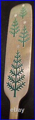 12 A. MICHELSEN CHRISTMAS ENAMELED STERLING SPOONS 546 GRAMS 1949-1972 not scrap