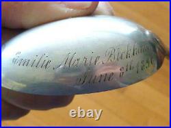 1890 Figural BLACKSMITH Gorham Man Sterling Silver Souvenir Spoon 7.25