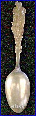 1893 Columbian Exposition Sterling Silver Spoon R. W. & S. 30 grams. 97 oz 6