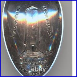 1897 Old Hickory Andrew Jackson Battlefield Of New Orleans Sterling Silver Spoon