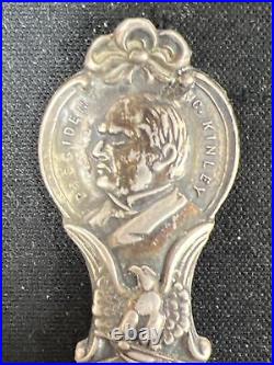 1901 Pan-American Exposition Buffalo New York Sterling Souvenir Spoon N222