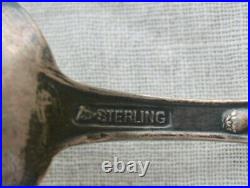 1910 General Electric Works Office Building Schenectady NY Sterling Silver Spoon