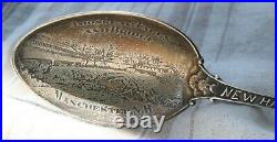 1912 Amoskeag Falls and Bridge, Manchester New Hampshire Sterling Silver Spoon