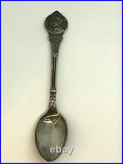 1937 George VI Queen Elizabeth Coronation. 925 Sterling Silver Spoon SP-01-14