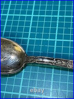 19th Century Sterling Silver Chattanooga Souvenir Spoon