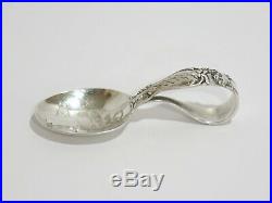 3.5 in Sterling Silver Reed & Barton Antique Cats Eating Pie Baby Spoon