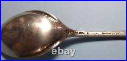(3) Daniel Low Salem Witch Sterling Souvenir Spoons by Durgin