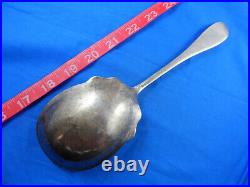 9-1/4 Shreve Napoleonic Antique Sterling Silver Serving Spoon 1905, Casserole