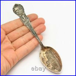 925 Sterling Antique Mechanics Co Indiana Fort Harrison Spoon
