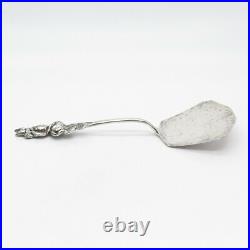 925 Sterling Silver Antique Reed & Barton Rose Floral Spoon