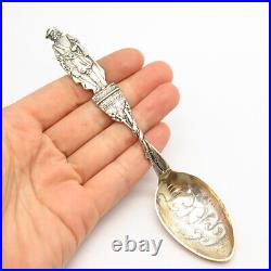 925 Sterling Silver Antique Roden Bros Canada Champlain Spoon