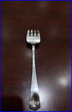 925 Sterling Silver Hand Made Lebolt Fork & Spoon Set