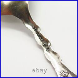 925 Sterling Silver Vintage Multi-Color Enamel Quebec Spoon