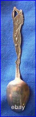 927-Antique sterling silver souvenir spoon