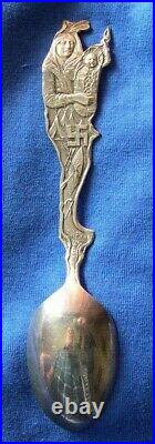 941-Antique sterling silver souvenir spoon
