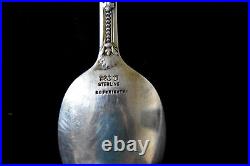 Antique 1891 Sterling Silver Cherub New York Souvenir Spoon