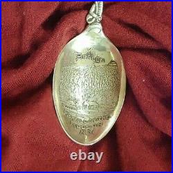 Antique Car sterling spoon Paye & Baker Mt Beacon Fishkill-On-The-Hudson, NY