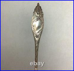 Antique Daughters Of The American Revolution Fruit Spoon 925 Sterling 28g