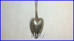 Antique Daughters Of The American Revolution Fruit Spoon 925 Sterling 28g