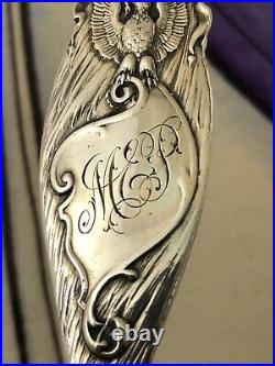 Antique Durgin sterling Daughters of the American Revolution spoon 012120cEE