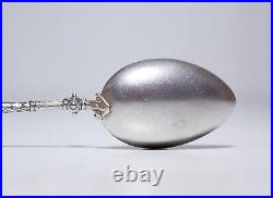 Antique Enamel Scenic Nurnberg European 800 Silver Souvenir Spoon