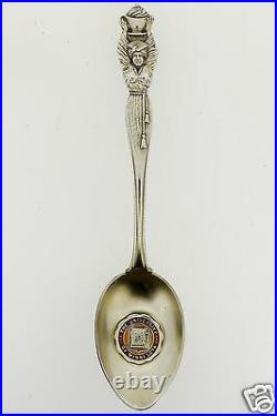 Antique Enamel University Minnesota Sterling Silver Souvenir Spoon Graduate SL