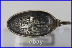 Antique Gorham Sterling Silver Souvenir Spoon Limerocks, Newport, Rhode Island