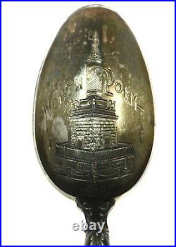 Antique Hennegen Bates & Co. Sterling North Point-Baltimore Souvenir Spoon
