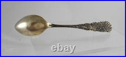Antique Indian Chief Sterling Silver Spoon Harmony Harminy Minnesota Eng Bowl