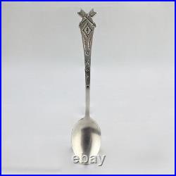 Antique Navajo Indian Sterling Silver Souvenir Spoon SL