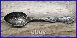 Antique Orsent Waltham NY mfg. 925 Sterling small Bike spoon Leads the Leaders