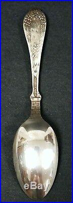 Antique Reed & Barton Sterling Silver Birth Record Souvenir Spoon