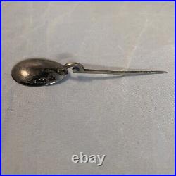 Antique Roman silver spoon