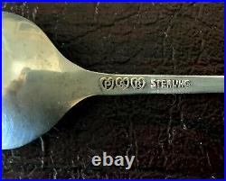 Antique Salem Mass Witch Sterling Silver Souvenir Spoon Original Owner RARE Find