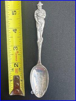 Antique Sterling Dawson Y. T. Souvenir Spoon