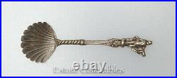 Antique Sterling Silver Oyster Spoon