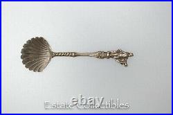 Antique Sterling Silver Oyster Spoon