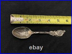 Antique Sterling Silver Paye & Baker Black America Racially Offensive Spoon