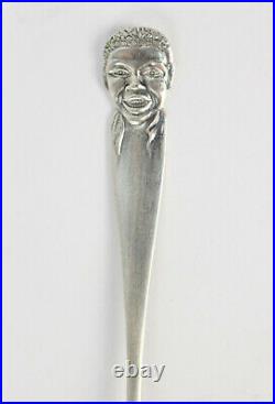 Antique Sterling Silver Rare Georgia Souvenir Spoons (2)