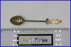 Antique Sterling Silver Souvenir Gold Mining Spoon Millions In It/Stripping Ore