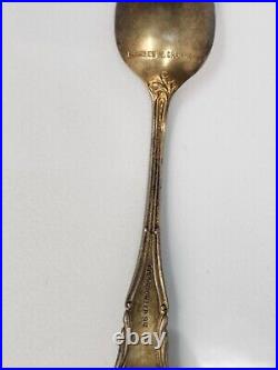 Antique Sterling Silver Souvenir Spoon Charles W Crankshaw