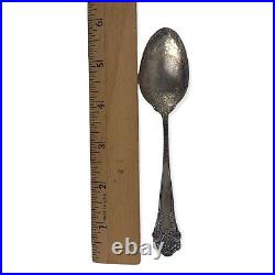 Antique Sterling Silver Souvenir Spoon Overland Limited RR Evanston Wyoming UPRR