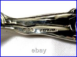 Antique Sterling Silver Spoon Full Body Indian Chief 46 grams