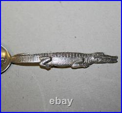 Antique Sterling Souvenir Spoon New Orleans and General Andrew Jackson