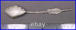 Antique UNUSUAL Sterling Silver State Souvenir Spoon Albany, Georgia