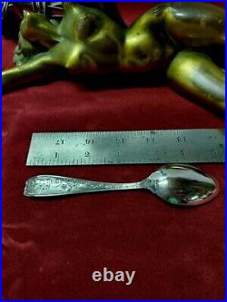 Brooklyn, NY City of Churches Fulton Ferry Sterling Silver Souvenir Spoon