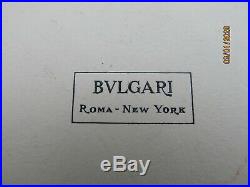 Bvlgari Italian Sterling Silver Wine Coaster Made in London
