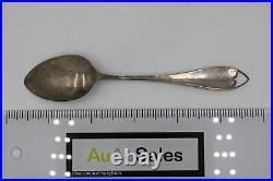 C. 1900 Antique Sterling Silver 5.25 Souvenir Spoon Indian Woman & Papoose Baby