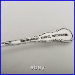 Charles M. Rogers Bucket Of Blood 1879, Nevada, Sterling Silver Souvenir Spoon