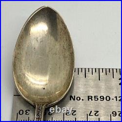Clarke Steamship Ltd Sterling Silver Souvenir Spoon Advertising Lamond Montreal